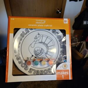 Creatology Thanksgiving Ceramic Plate Craft Kit - Multicolor